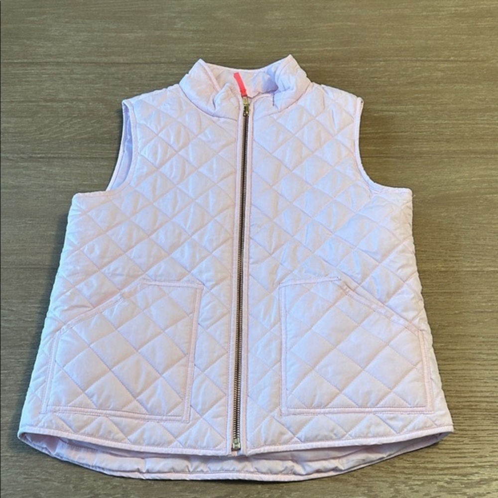 Crewcuts Light Pink Quilted Vest for Kids